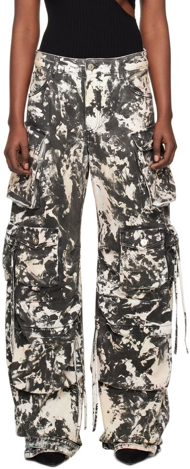 Cargo nohavice The Attico Attico Fern Cargo Jeans Rôznofarebný | 242WCP84 D072, 0