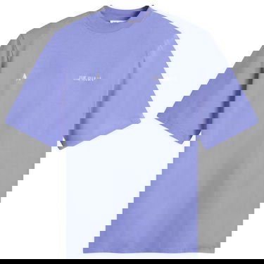 Tričko The Attico The Attico Kilie Oversized Logo T-Shirt, Size 42 Fialová | 241WCT173, 1