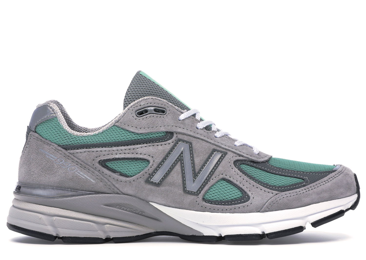 Tenisky a topánky New Balance Foot Locker x Distinct Life x 990v4 Detroit The Isle "Grey/Green" Šedá | M990GL4, 0