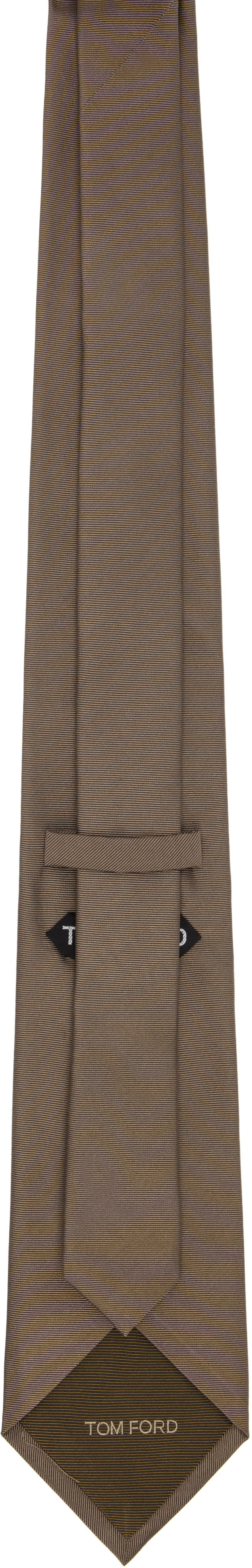 Šál Tom Ford TOM FORD Silk Tie Hnedá | STE001-S0092, 1