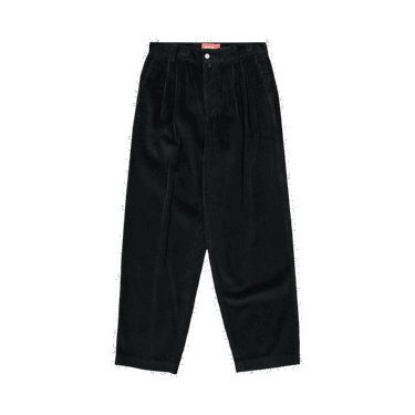 Nohavice 032C Pleat Front Cord Pants Čierna | SS22 W 3042 BLAC, 0