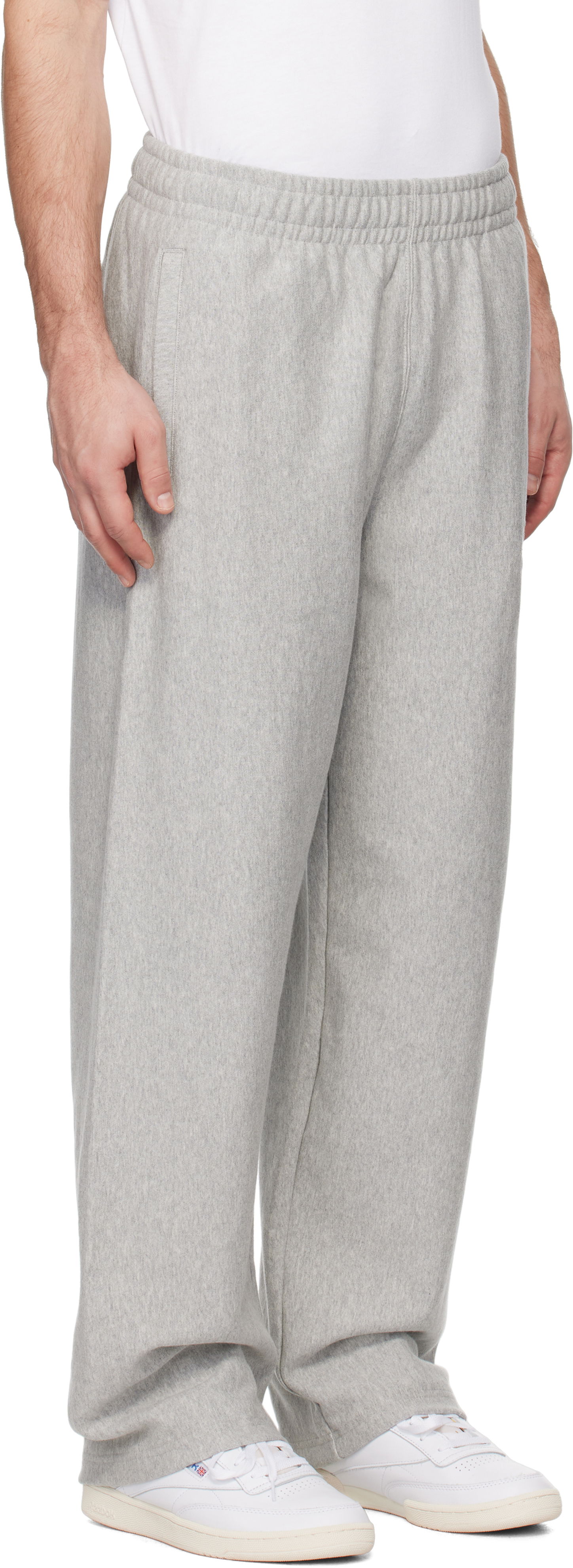 Tepláky BILLIONAIRE BOYS CLUB Billionaire Boys Club Wide Leg Duck Varsity Sweatpants Šedá | B24420, 1