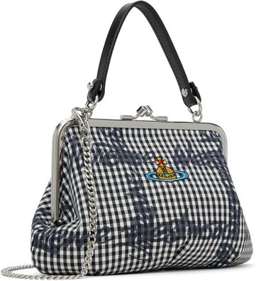Kabelka Vivienne Westwood Vivienne Westwood Gingham Granny Frame Bag Čierna | 4B01000BW-W011T-, 1
