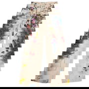 1981 U Painter Printed Decorator Jeans, Size X-Small