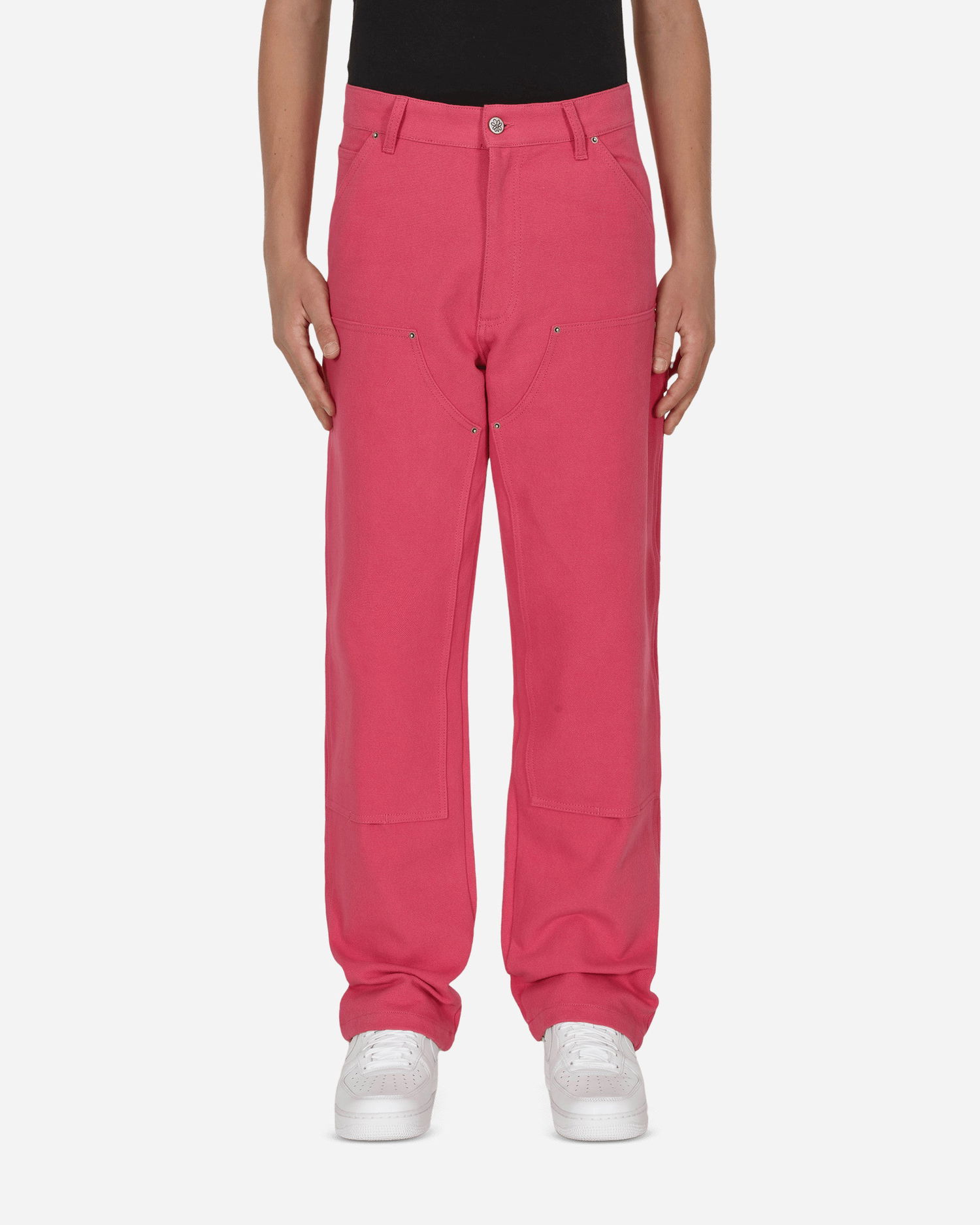 Nohavice Sky High Farm Canvas Workwear Pants Ružová | SHF02P007 2, 0