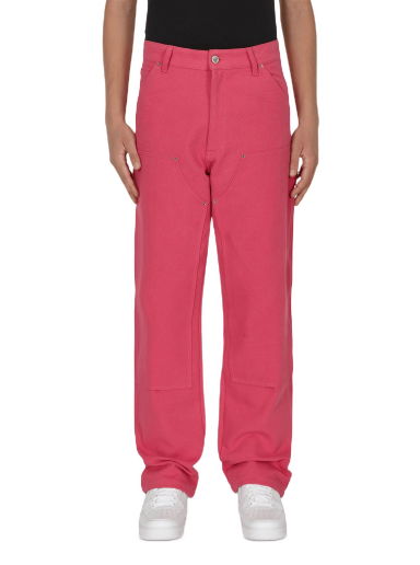 Nohavice Sky High Farm Canvas Workwear Pants Ružová | SHF02P007 2