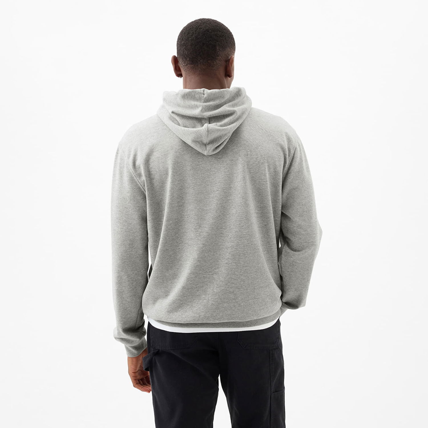 Mikina GAP GAP Logo Pullover Hoodie Šedá | 862302-02, 1