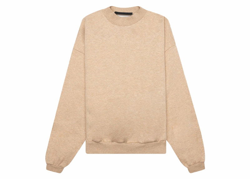 Sveter Fear of God Fear of God Essentials Kids Crewneck Béžová | 785BT232063K