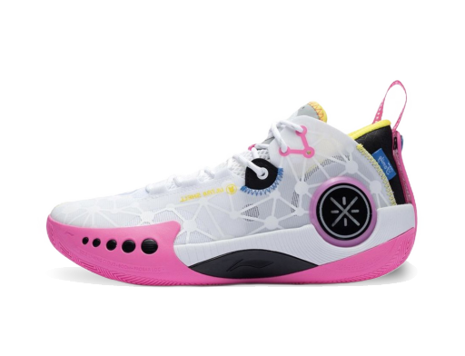 Basketball Li-Ning Wade Shadow 3 On Court 'White Pink' Biela | ABPR049-4