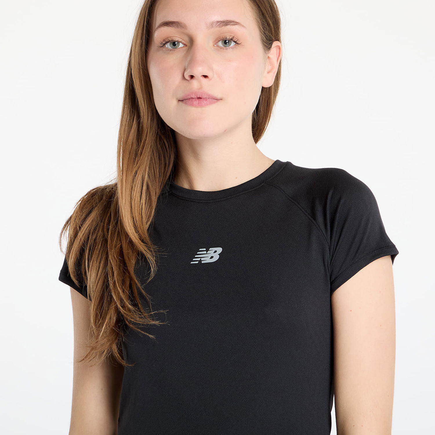 Tričko New Balance Women's Training T-Shirt Čierna | NBWT51223BK, 1