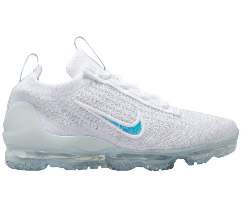 Tenisky a topánky Nike Air VaporMax 2021 FK Mismatched Swoosh Biela | DB1550-102, 0