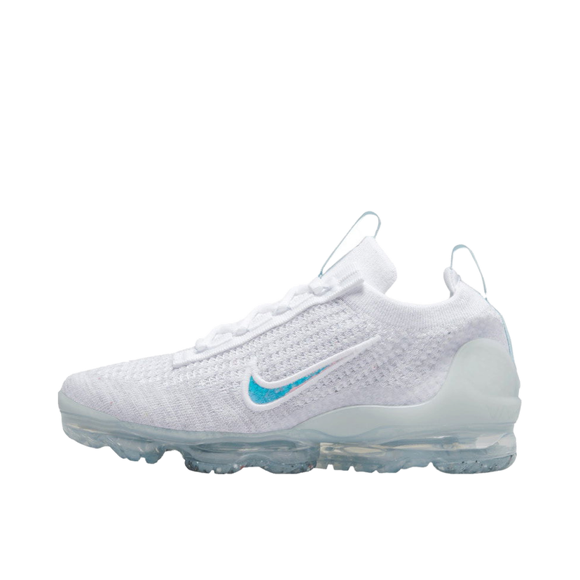 Tenisky a topánky Nike Air VaporMax 2021 FK Mismatched Swoosh Biela | DB1550-102
