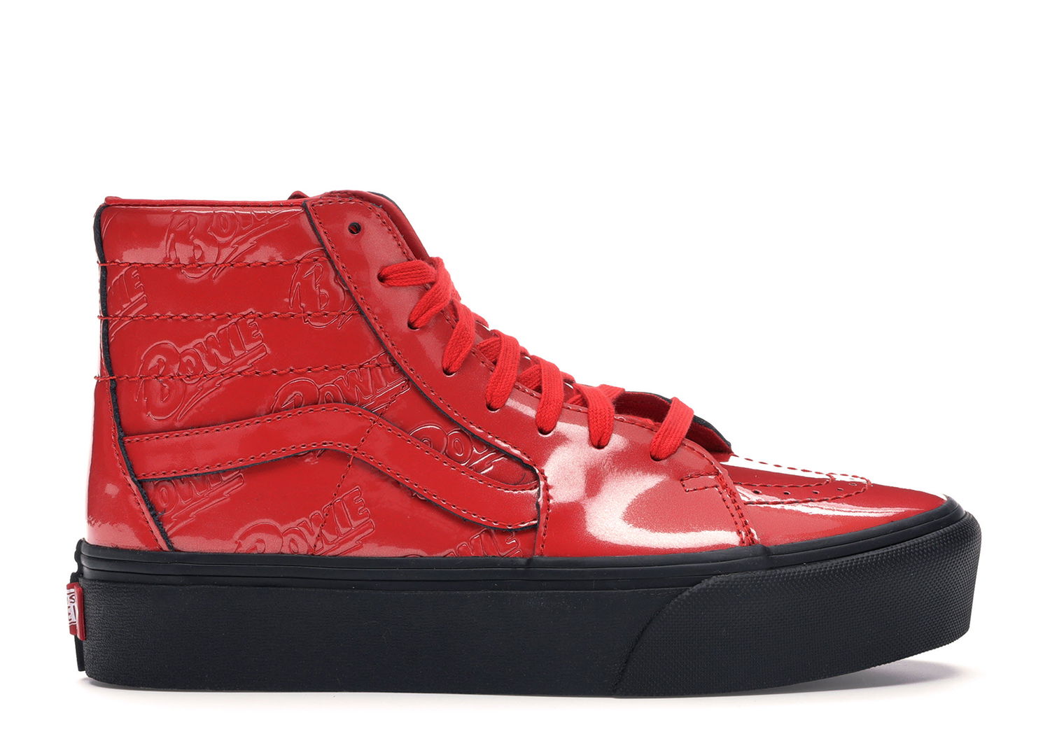 Tenisky a topánky Vans Sk8-Hi Platform 2.0 David Bowie Ziggy Stardust Červená | VN0A3TKNVSQ, 0