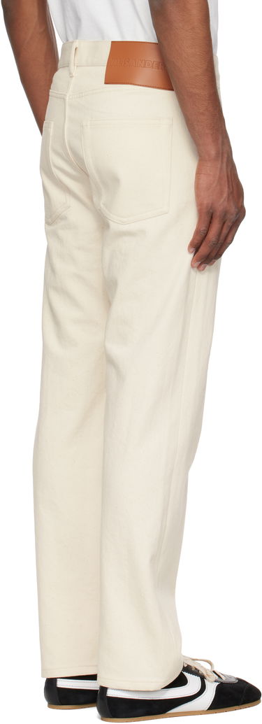 Nohavice Jil Sander Jil Sander Selvage Jeans Béžová | J47KA0266_J46545, 2