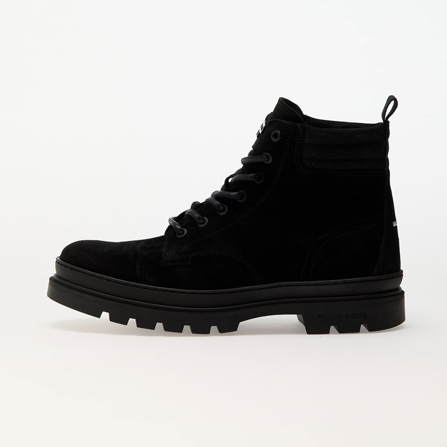 Tenisky a topánky Filling Pieces Josh Suede Black Čierna | 73722791861, 0