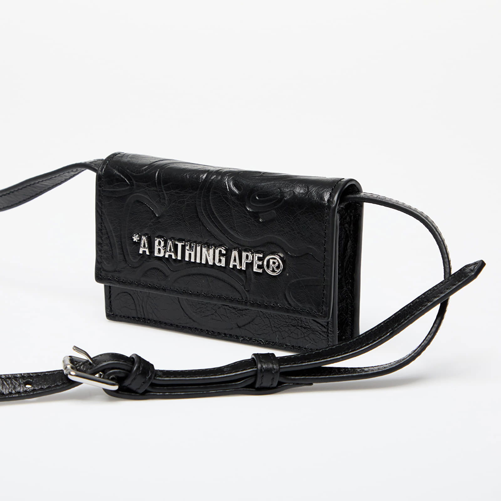 A BATHING APE Mini Wallet Black Universal