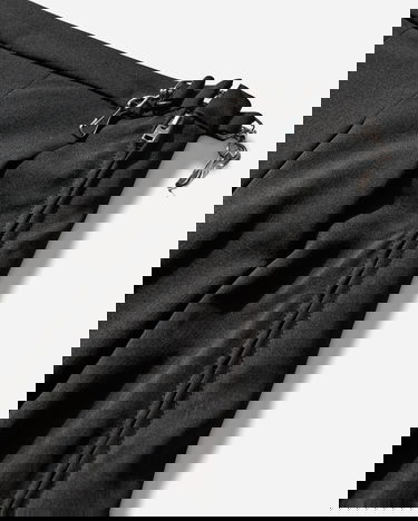 Sukňa OUR LEGACY Object Pleated Mini Skirt with Metal Clips and Raw Hem Čierna | W2264OBW 001, 3