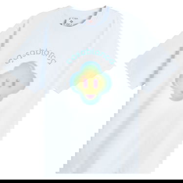 Tričko Casablanca Airbrush Smiley Classic T-Shirt Modrá | M-SP26-JTS-001-09, 1