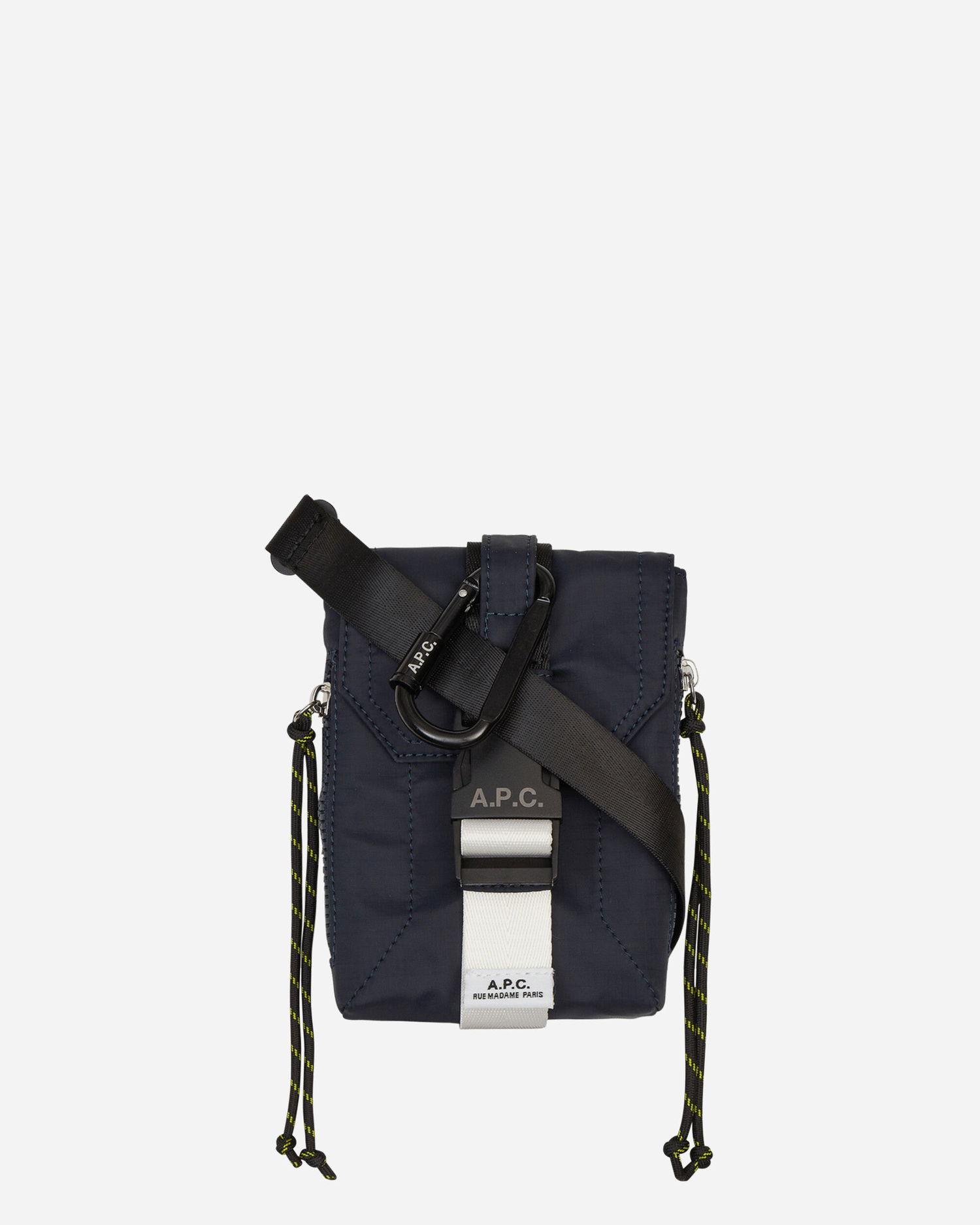 Taška cez rameno A.P.C. Treck Crossbody Pouch Čierna | PAAFH-H61733 IAK, 0