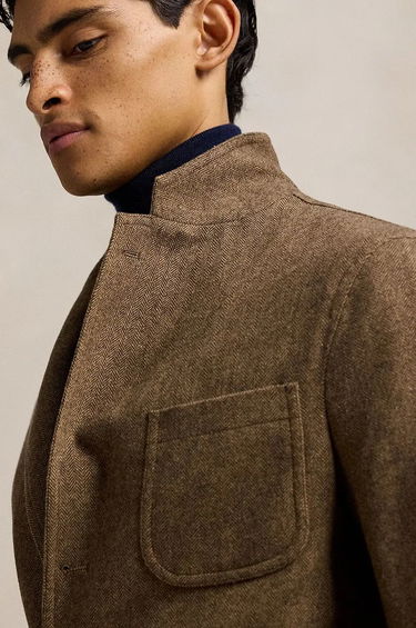 Opasok Polo by Ralph Lauren Wool Blend Sport Coat Hnedá | 715949993, 3