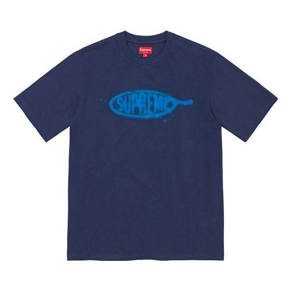 Tričko Supreme Supreme Ink Blot T-Shirt Navy | SUP-SS22-174, 0