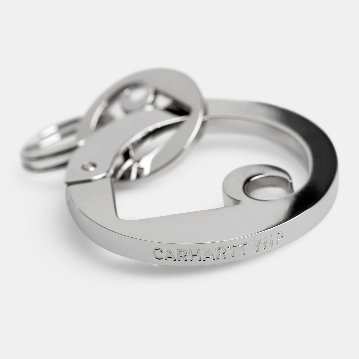 Kľúčenka Carhartt WIP Metal Carabiner Keychain Metalická | I034579_1, 1