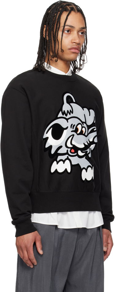 Sveter KENZO Kenzo Paris VERDY Edition Cotton Sweatshirt Čierna | FF55SW2684MC, 1