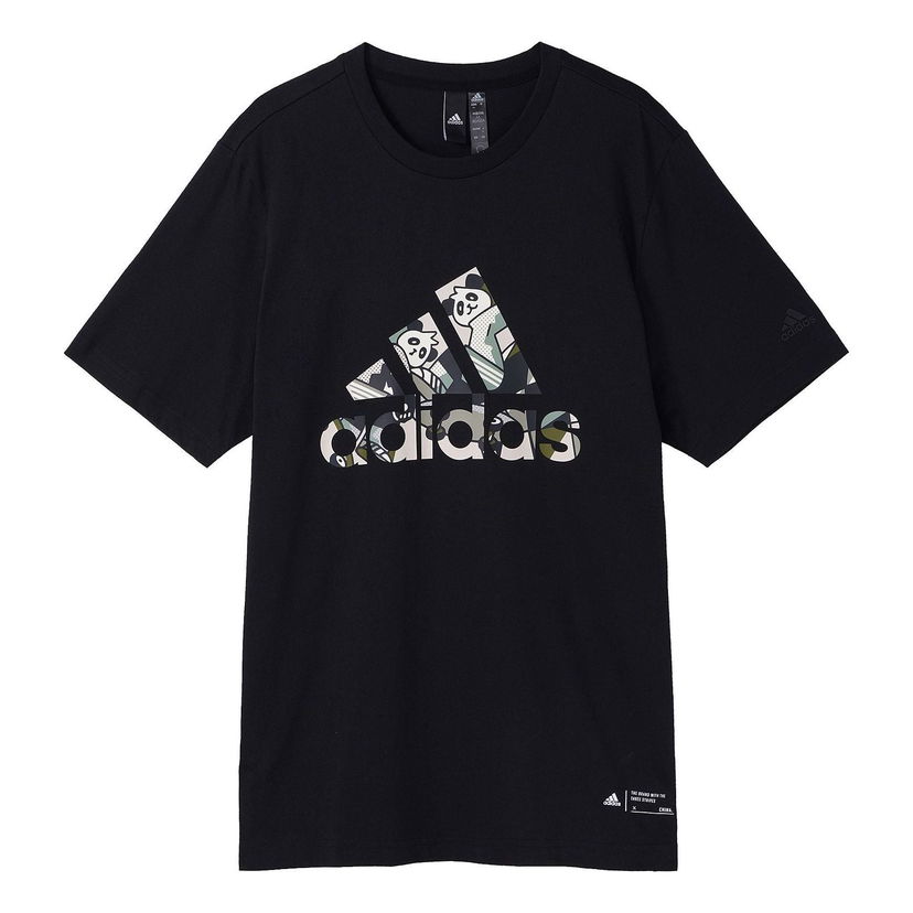 Tričko adidas Originals Graphic Print T-Shirt Čierna | IP3968