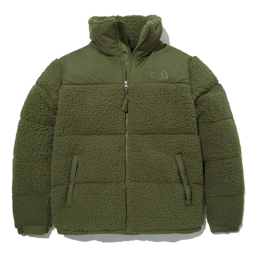 Prešívaná bunda The North Face Sherpa Nuptse Men's Insulated Jacket Zelené | NJ1DN61C