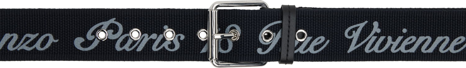 Opasok KENZO Kenzo Paris 'KENZO Buckle' Belt Čierna | FF58CE047F02, 0