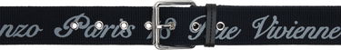 Opasok KENZO Kenzo Paris 'KENZO Buckle' Belt Čierna | FF58CE047F02, 0