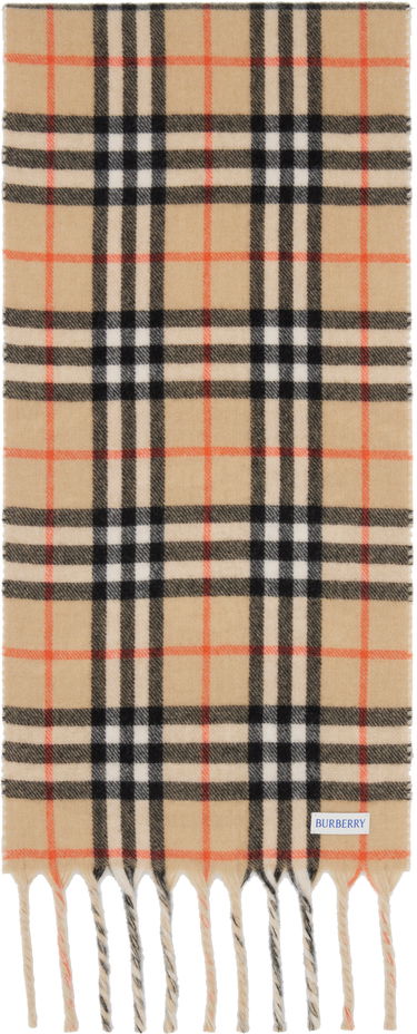 Šál Burberry Burberry Reversible Knight Stamp Scarf Béžová | 8109751, 1