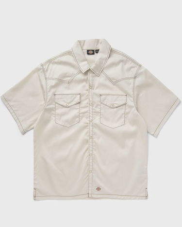 Košeľa Dickies River Ranch Short Sleeve Work Shirt Béžová | DK0A4Z7MF901, 1