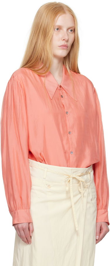 Košeľa LEMAIRE Lemaire Pointed Collar Shirt Ružová | SH1151 LF1373, 1