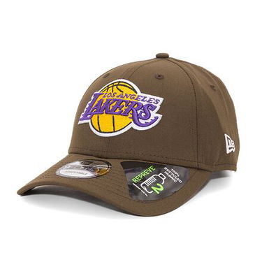 Šiltovka New Era 9FORTY NBA Repreve Los Angeles Lakers Walnut / Purple One Size Hnedá | 60435234, 0