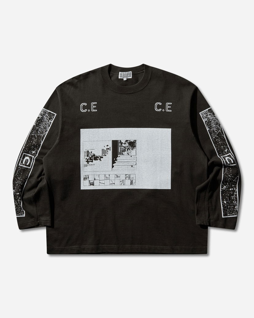 Tričko Cav Empt Heavy Longsleeve T-Shirt Čierna | CES28LT06 BLACK