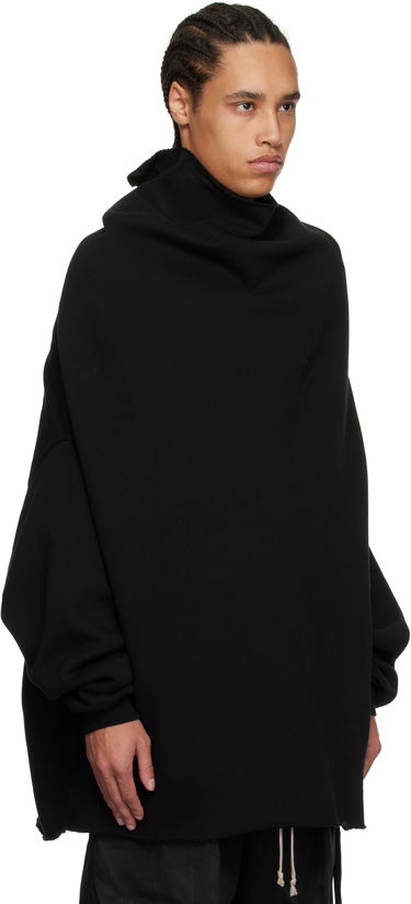 Sveter Rick Owens Rick Owens DRKSHDW Hollywood Shroud Turtleneck Čierna | DU01E3273 F, 1