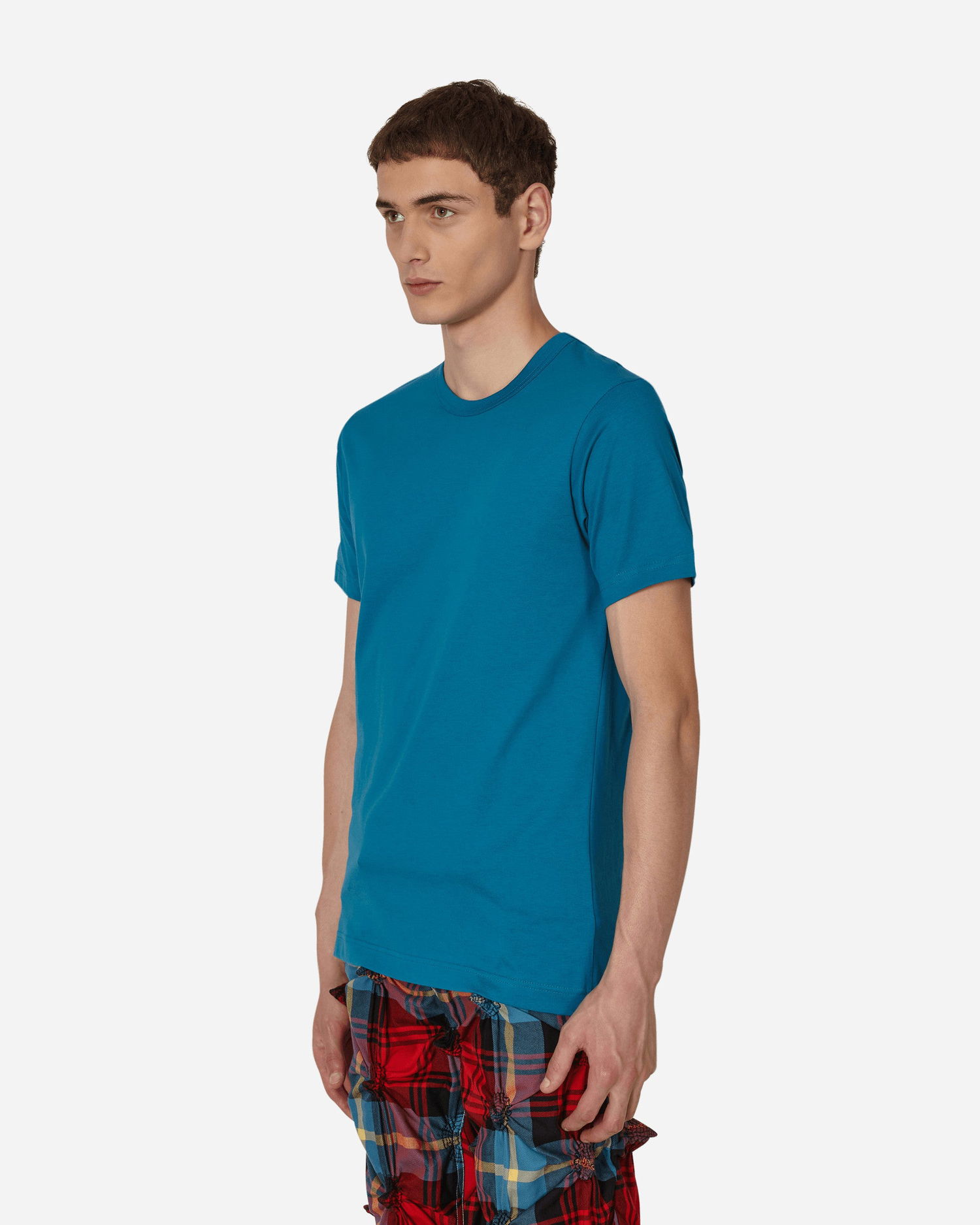 Tričko Comme des Garçons Rear Logo T-Shirt Modrá | FJ-T016-W22 1, 1