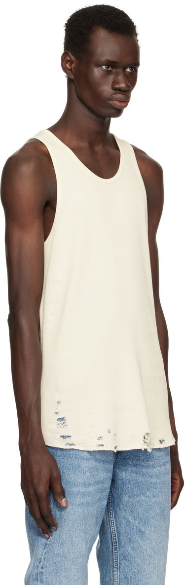 Tielko John Elliott John Elliott Folsom Thermal Tank Top Biela | A066M66905A, 1