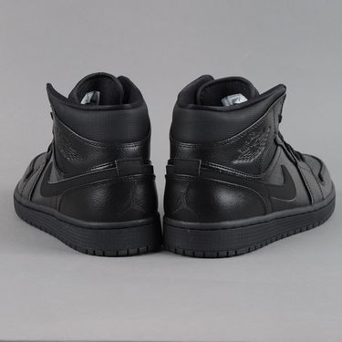 Tenisky a topánky Jordan Air Jordan 1 Mid "Black" Čierna | 554724-030, 3