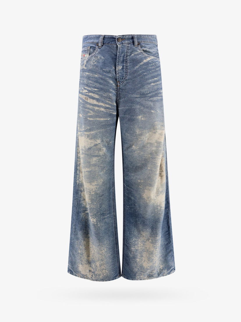 Džínsy Diesel Wide Leg Jeans Modrá | A16977068RE01