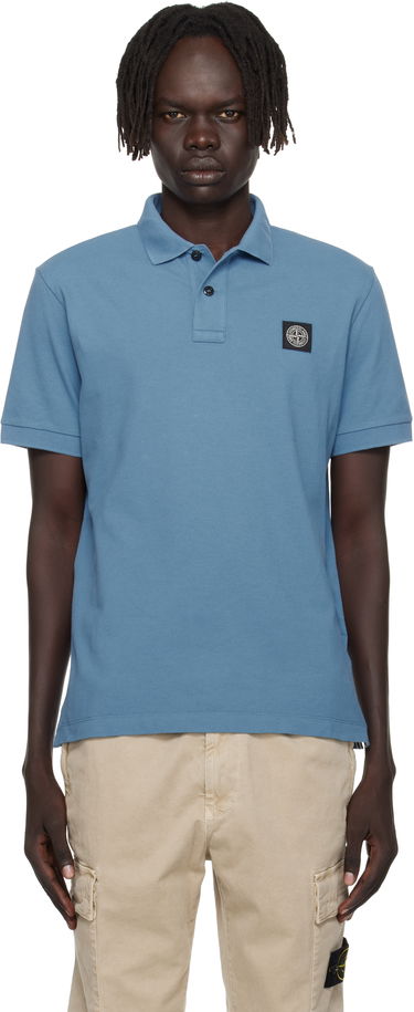 Polo tričko Stone Island Short Sleeve Polo Modrá | K2S15 2200005 S0017, 0