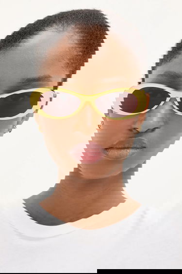 Slnečné okuliare Jacquemus Jacquemus Nuvola Oval Sunglasses Žltá | JAC135C4SUN, 4