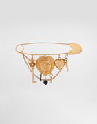 Dolce & Gabbana Devotion Safety Pin Brooch