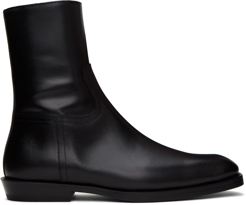 Oblečenie Dries Van Noten Dries Van Noten Leather Boots Čierna | MS232-733-105, 0