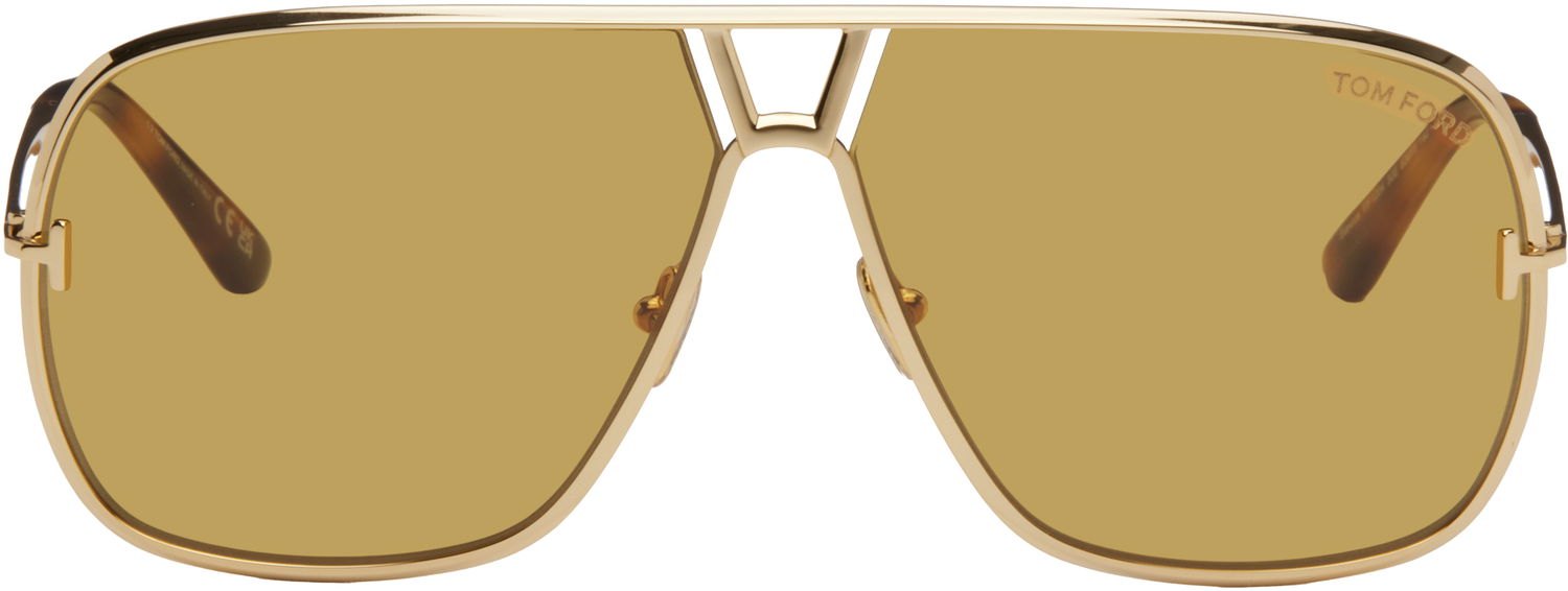 Slnečné okuliare Tom Ford Tom Ford Stavros Sunglasses Žltá | FT1204_6330E, 0