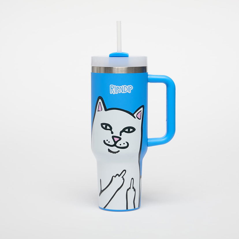 Fľaše RIPNDIP Lord Nermal Big Ol Cup Tumbler 1200 ml Blue Universal Modrá | RNDNERMCUP