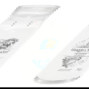 Sviečka Yankee Candle Signature Large Jar 2 Wicks Soft Blanket Biela | 40368, 0