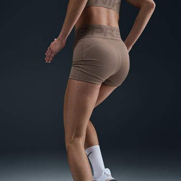 Podprsenka Nike Pro Sculpt High-Waisted 3" Bike Shorts Hnedá | FV7033-233, 4