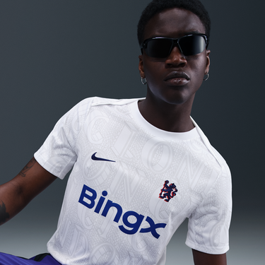 Dres Nike Dri-FIT Chelsea FC Academy Pro Pre-Match Soccer Jersey Biela | HJ7139-101, 3